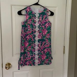 Girls size 8 Lilly Pulitzer dress with side ties